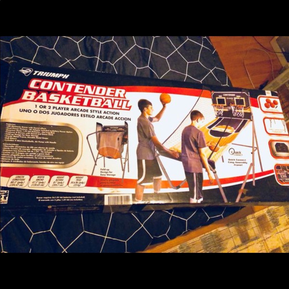 Triumph Contender 2-Player Arcade Basketball Game